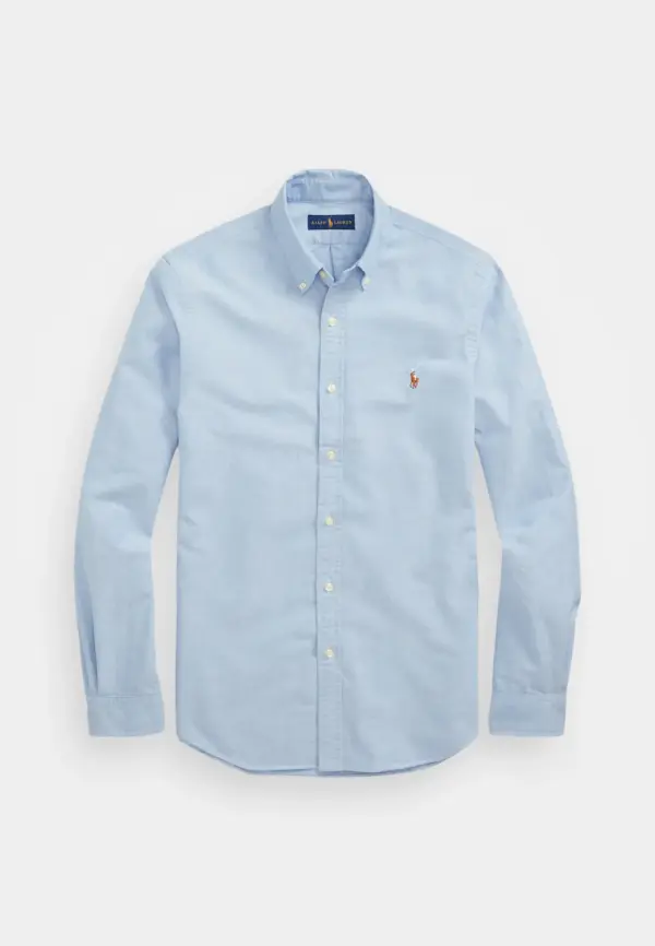 6b3178935dd94fc6ba4b63693e1b0e87 Polo Ralph Lauren SLIM FIT OXFORD SHIRT Camicia blue