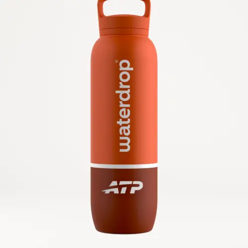 ATP_All-Purpose_Thermo_bottle_1L_-_Clay_Red Borraccia Termica ATP Tour by Waterdrop