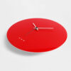orologio-parete-rosso-plexiglass Orologio da parete di design moderno in plexiglas