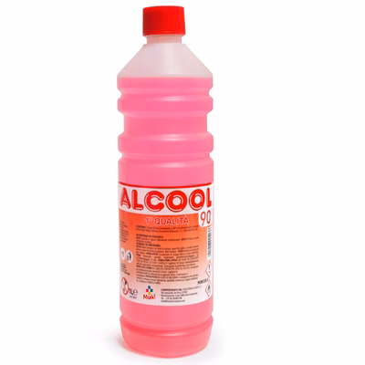 Alcohol denaturato 90% MUKI 1 litro